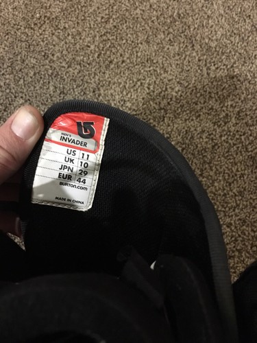 burton invader snowboard boots