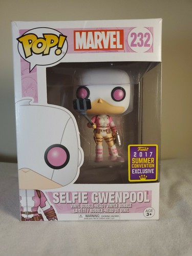 【希少】Funko POP! MARVEL グウェンプール セルフィー 限定 Amazon.com: Funko Marvel Pop Vinyl Figure 232 Selfie