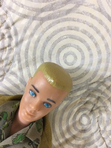 Vintage 1960 Blonde Ken in Dreamboat Outfit # 6 Mattel Hawthorn CA USA