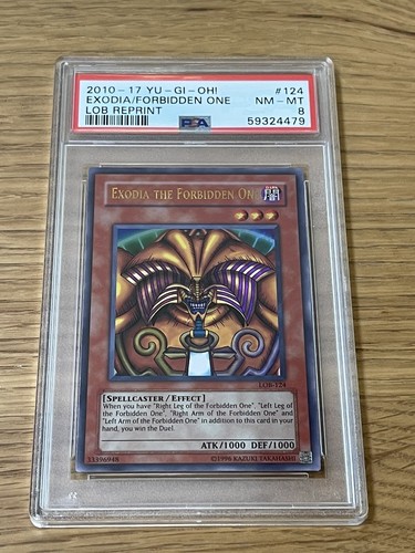 遊戯王 EXODIA THE FORBIDDEN ONE 　英語　LOB-124 Amazon.com: Yu-Gi-Oh! - Exodia The Forbidden One (LOB-124