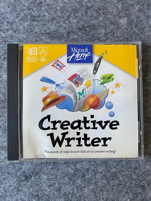 Microsoft Home Creative Writer (1994) - CD-ROM - Rare