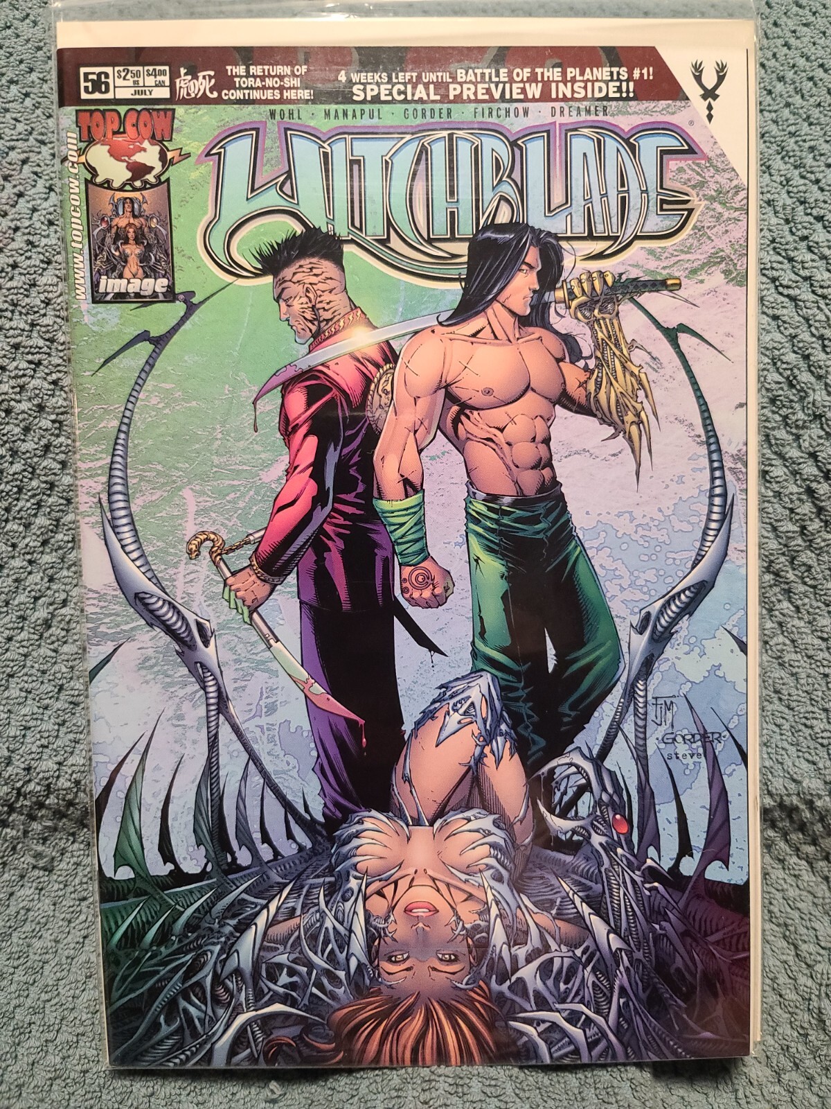 Cb7~comic book -witchblade- #56- july | eBay