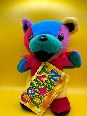 GRATEFUL DEAD BEAN BEAR - BY LIQUID BLUE - ''COUNT DOWN'' BEAR - NWT - RARE