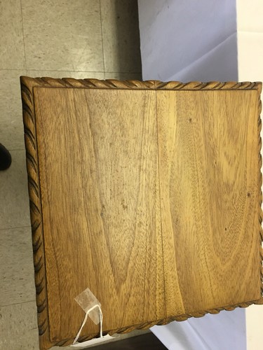 Victorian Carved Hand Made Mahogany Wood Table Stand