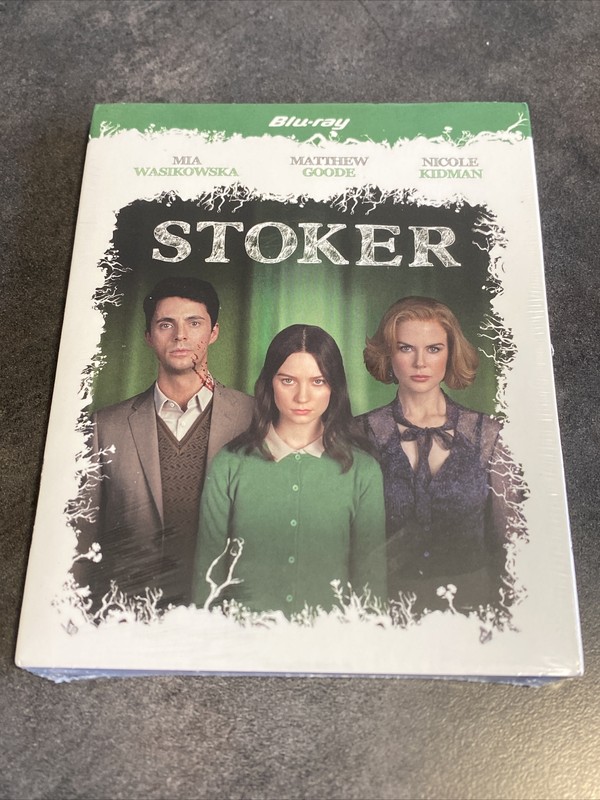 Stoker Bluray + Slipcase Mia Wasikowska Matthew Goode Nicole Kidman Neuf