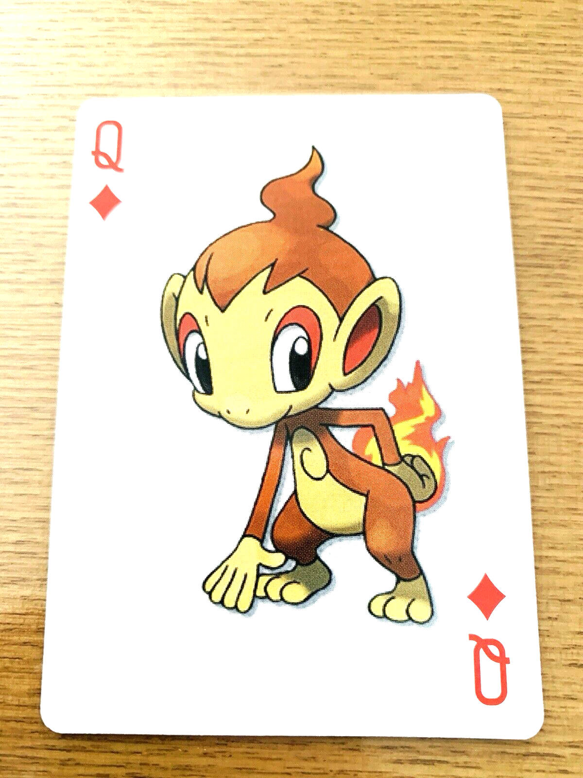 新品未開封 NAT Playing Cards 1個 Chimchar Pokemon Poker Card Pokemon Playing Card From Japan