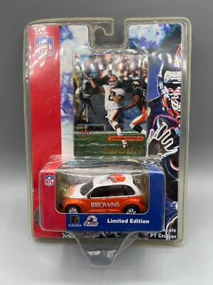 Cleveland Browns Tim Couch Die Cast PT Cruiser 1:58 Scale W/ Card Fleer 2001