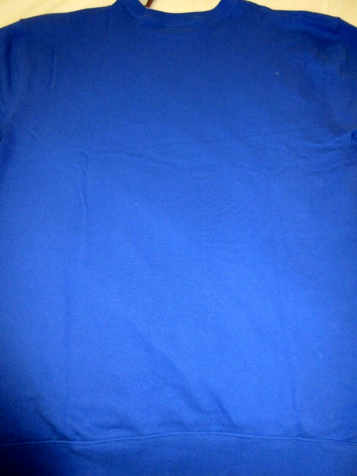 Mitchell & Ness Men's N.Y. Giants Super Bowl XXI Sweatshirt Blue Size 4XL NWT