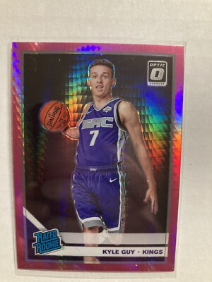 2019-20 Donruss Optic HYPER PINK Prizm Kyle Guy RC ! MINT !!!