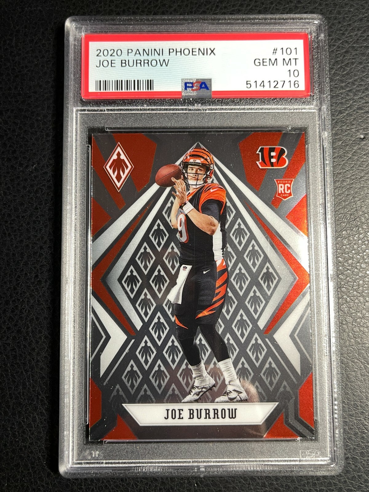 🔥 2020 Panini Phoenix RC ROOKIE PSA 10 JOE BURROW GEM MINT