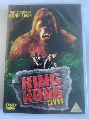 King Kong Lives DVD Region 2 New Sealed