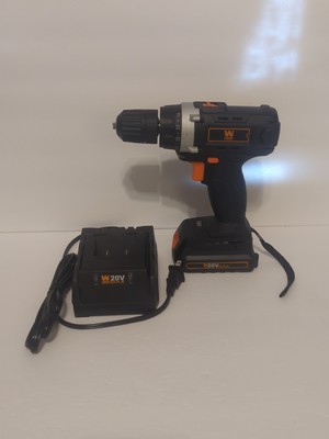 WEN Lithium 20 volt Drill 49120 With Charger 49120C And 1.5 AH Battery 49120B