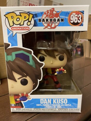 Funko POP! Animation: Bakugan Battle Brawlers Dan 4.75-in Vinyl Figure