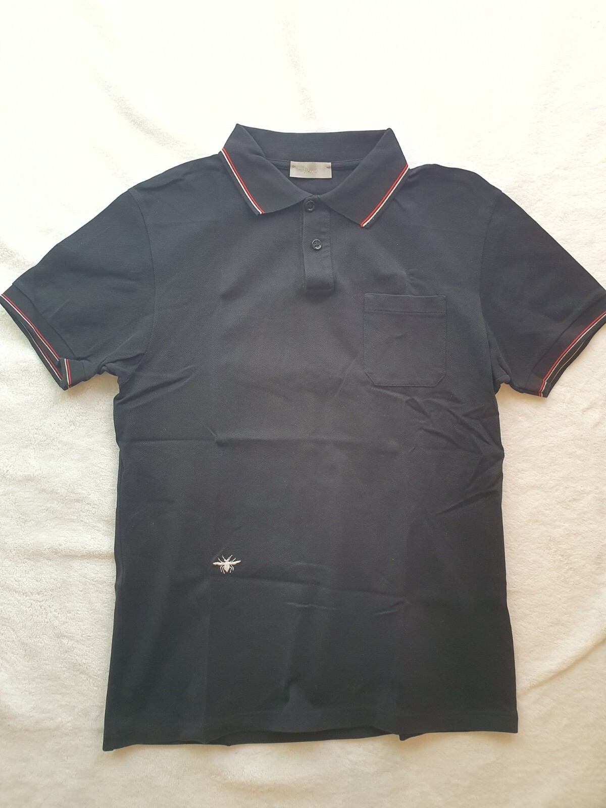 Dior Homme 2007 by Hedi Slimane Black BEE Polo Proto type Dior Homme 2007 by Hedi Slimane Black BEE Polo Proto type