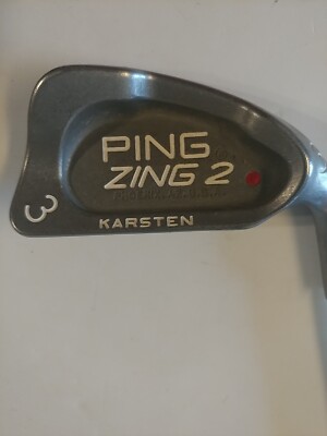 Ping Zing 2  3 Iron Red Dot Right Hand JZ Flex Steel Shaft 