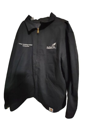 Carhartt Wip Detroit Black Women Work Wear Jacket Lined Size 3X  NWOT