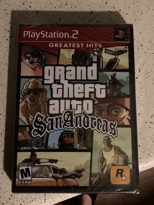 (未使用･未開封品)　Grand Theft Auto San Andreas Greatest Hits gsx453j Grand Theft Auto: San Andreas (Greatest Hits) PS2 (Brand New