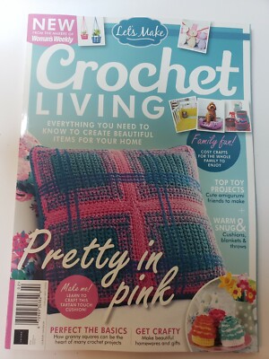 Let's Make Crochet Living December 2021 Magazine - Cosy Cfrafts - Warm & Snug