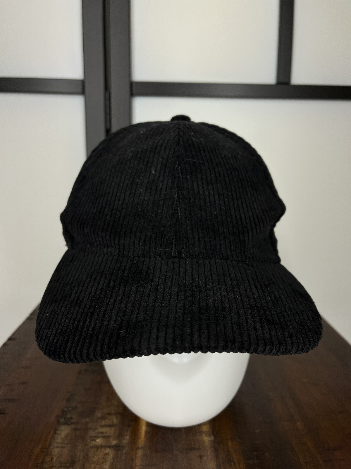 BUCO STRAP-BACK CAP CORDUROY ブラック Buco Corduroy Strap-Back Cap Black – Frans Boone Store