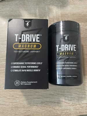 Inno Supps T-Drive Magnum Booster 30 Servings InnoSupps 90 Capsules - NEW!!