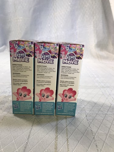 My Little Pony Assorted Fun Designs Adhesive Band Aid Bandages 3 Pks 20 ct ea