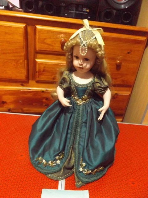 rapunzel porcelain doll