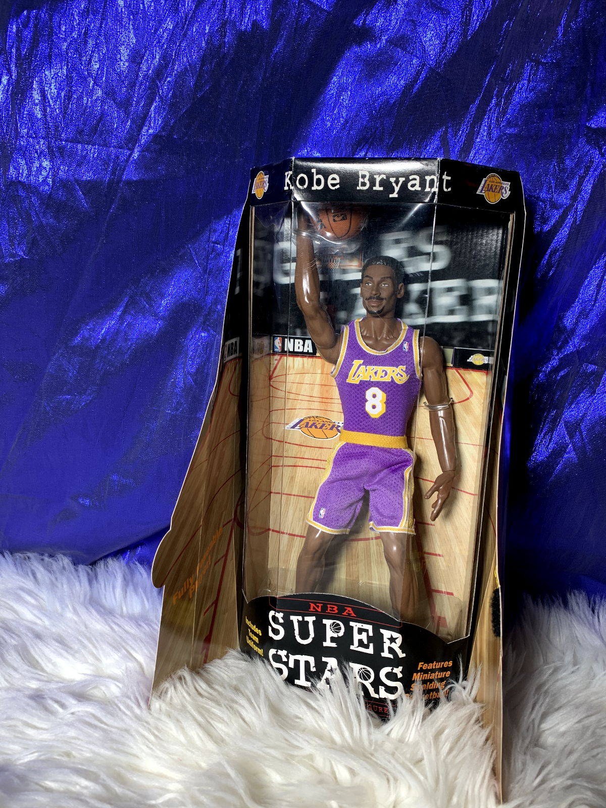 Kobe Bryant 13” Doll 1999 Mattel NBA Super Stars BRAND NEW Kobe Bryant 13” Doll 1999 Mattel NBA Super Stars BRAND NEW