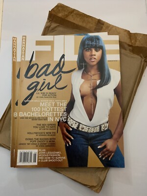  lil  kim MANHATTAN FILE magazine  