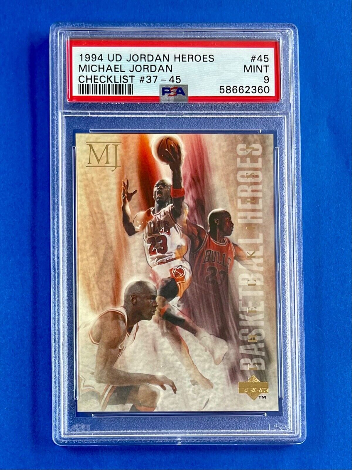 PSA 10 1995 Upper Deck #JC10 Michael Jordan Collection 50