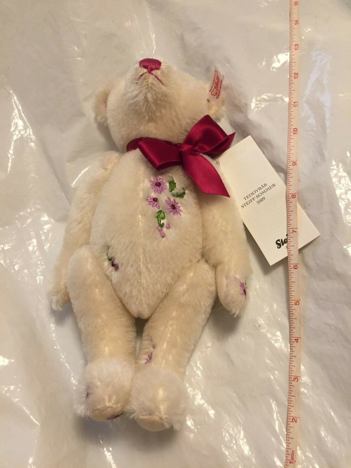 Steiff Summer 2009 Teddy Bear 26 cm. EAN 656941 Mohair Jointed Limited Ed