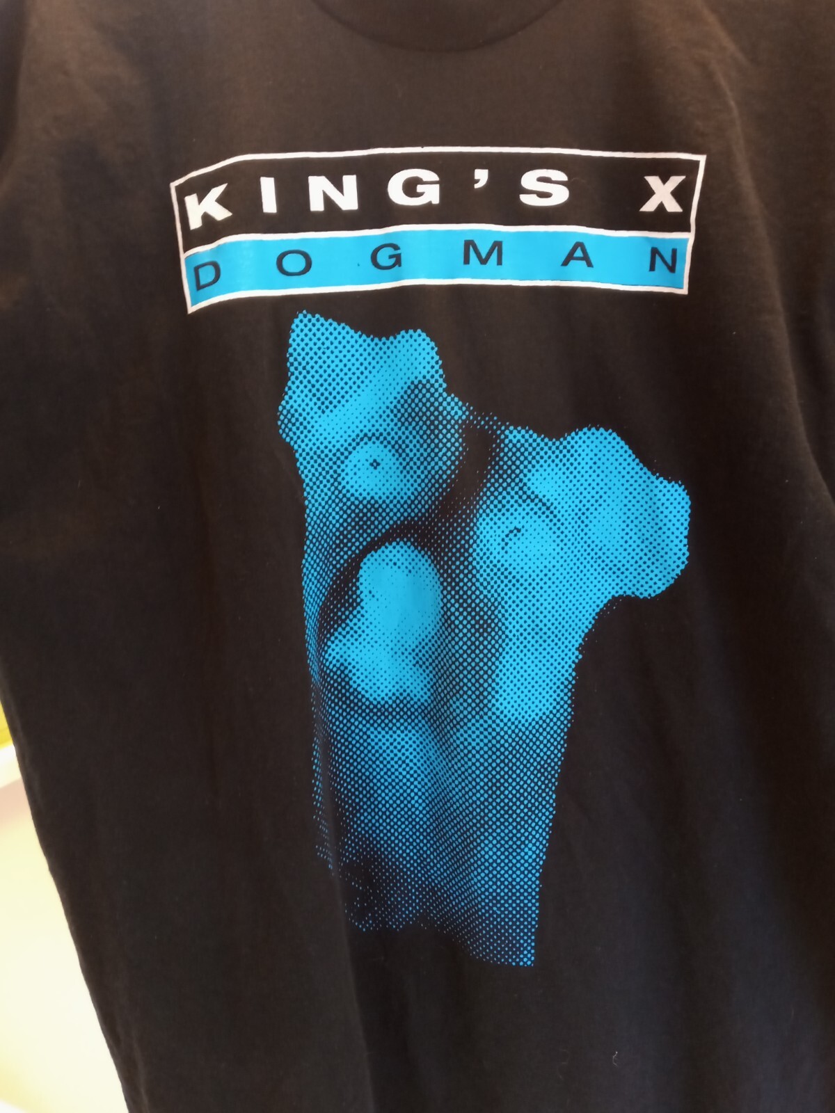 KING'S X 1994 Dogman vintage licensed silk-screened concert