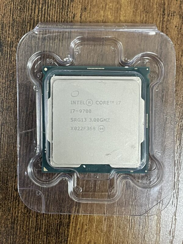 Intel Core I7-9700 3.0 Ghz Octo-Core (Srg13) Processor Tested