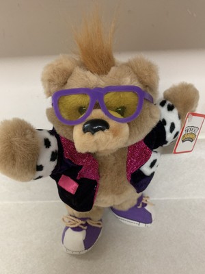 Vintage 1990 Nabisco Brand  11'' Teddy Grahams Bear Plush Stuffed Animal w/ Tag