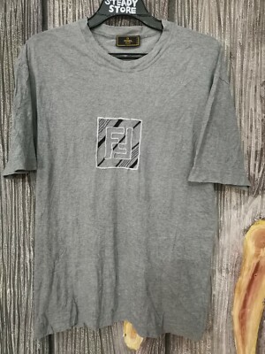 AUTHENTIC VINTAGE FENDI UOMO BIG LOGO FF ZUCCA MADE IN ITALY