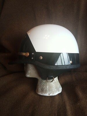 Vintage Police Motorcycle Helmet for sale | Only 3 left at -60%