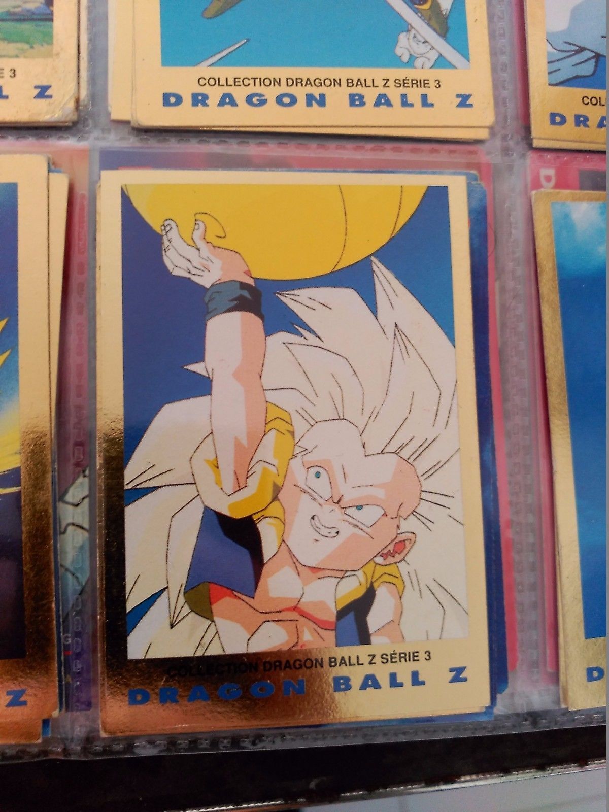 DRAGON BALL Z PANINI SERIES 3 GOLDEN SERIES COLLECTION CARD