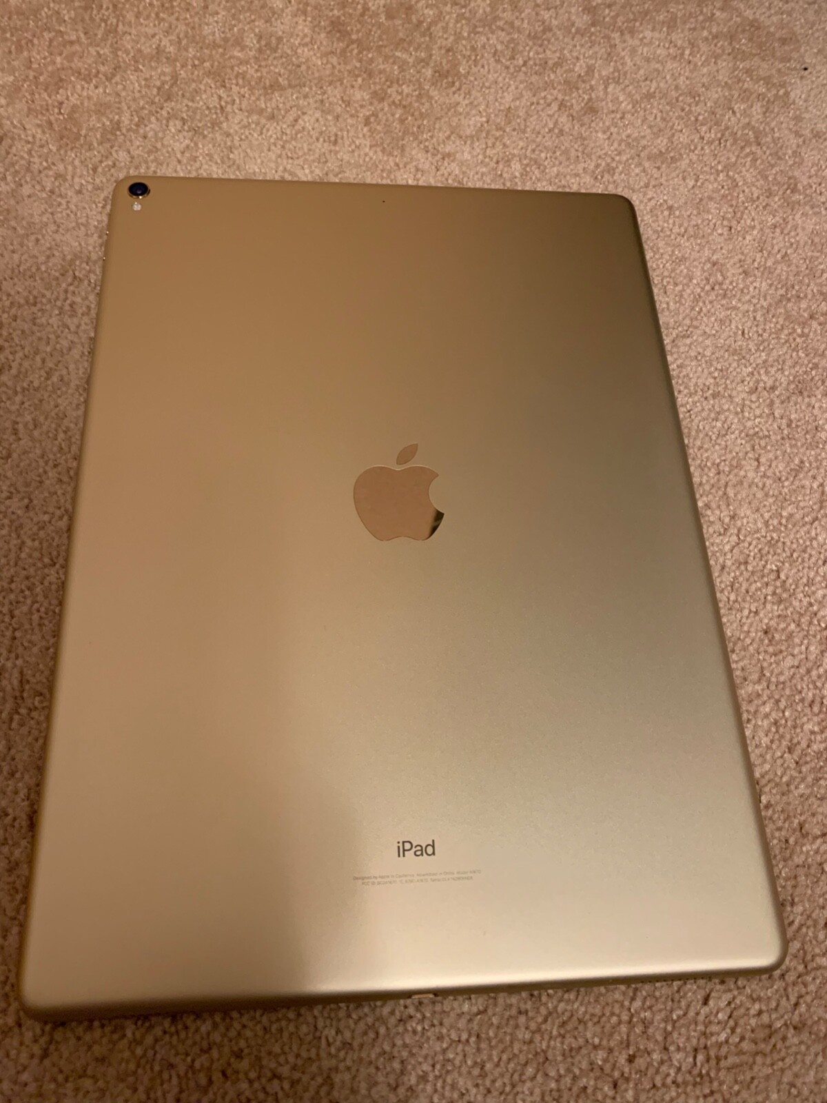 Apple iPad Pro 2nd Gen 256GB Wi-Fi 12.9 Gold ACCESSORIES MP6J2LL/A EXTRAS