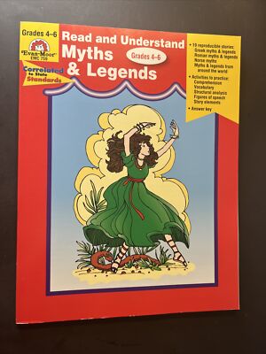 Read and Understand Ser.: Read and Understand Myths and Legends, Grades 4-6+ by