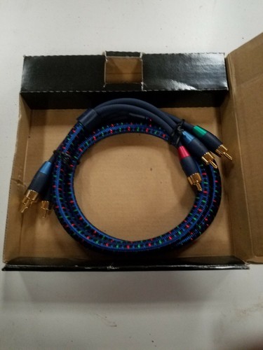 Audioquest YIQ-1 Component Video Cable - 1M Length CinemaQuest Braided