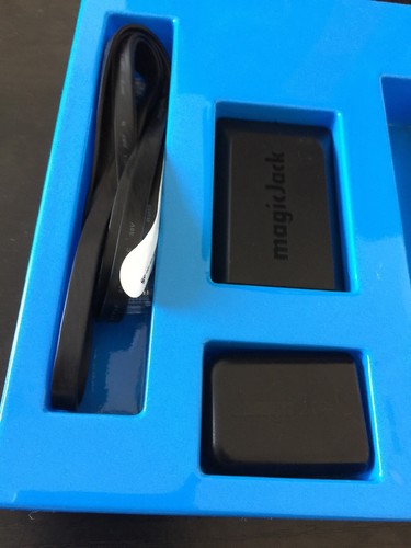 MagicJack Go Digital Phone Service US  used will expired on 9/29/19+adapter