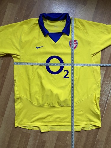 ARSENAL 2003 2004 AWAY FOOTBALL SHIRT SOCCER JERSEY NIKE NIKE
