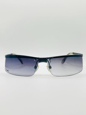 Kangol M33213 Schwarz Rechteckig Sonnenbrille