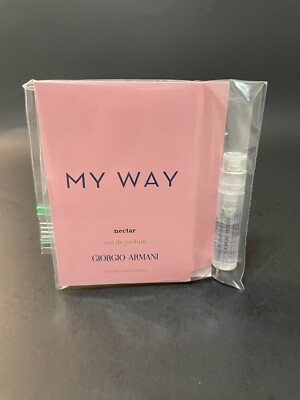 GIORGIO ARMANI  MY WAY : NECTAR  WOMENS FRAGRANCE SAMPLE  NEW RELEASE Vial