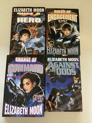 Lot Of 4 Esmay Suiza Books By Elizabeth Moon Hardcover With Dust Jackets