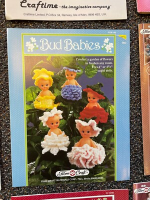 DOLL CROCHET PATTERN Books by Fibre Craft & Craftime, SELECT & SAVE