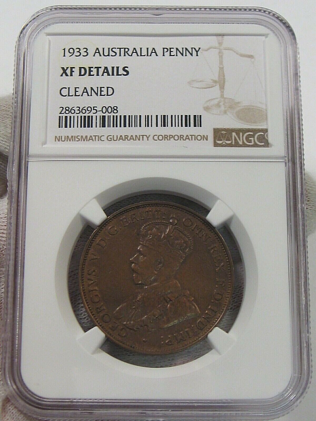 モノタイプ※　PennyFeder　題名不明 Token - 1 Penny, T.S. Forsaith, Auckland, New Zealand, 1858