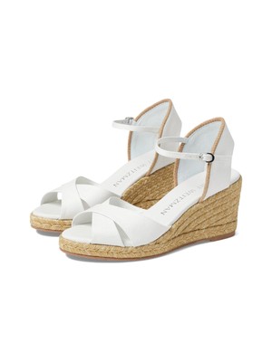 

STUART WEITZMAN Женские белые эспадрильи Mirela на танкетке 1 дюйм, 7,5 C, Белый, S1285