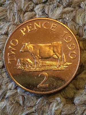 bailiwick of jersey 2p 1990