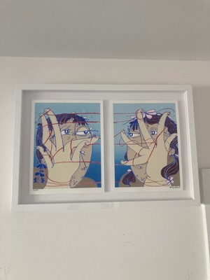 Timothy Curtis Cat's Cradle Regular Edition /50 Framed COA New 