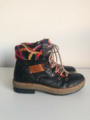 Rieker Felicitas Hiking Boots Size 36